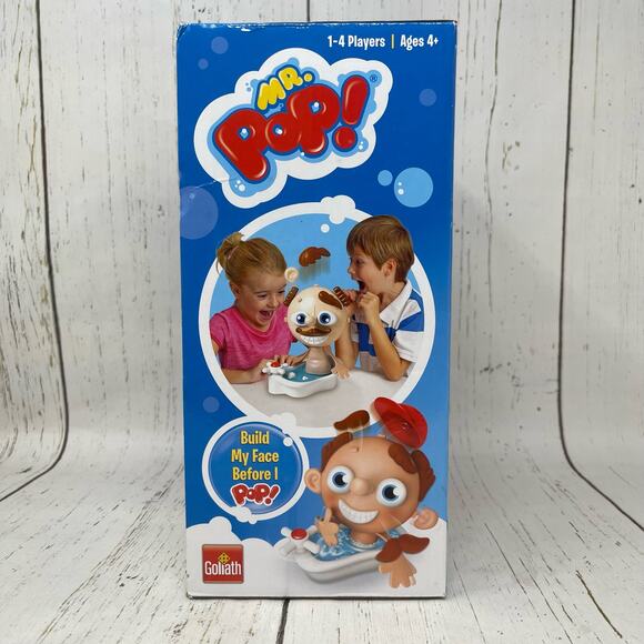 Mr Pop Childers Game by Goliath Build My Face Before I Pop NEW - Picture 7 of 7